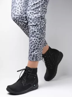 Hallux Valgus|Wandelschoenen|Wolky Whynot HV zwart nubuck