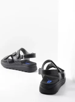 Sandalen|Voorjaar/zomer|Wolky Yard zwart leer