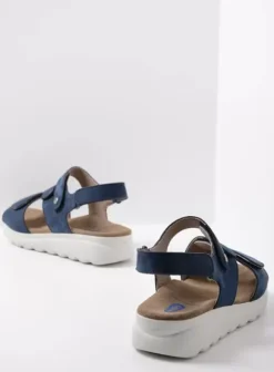 Sandalen|Voorjaar/zomer|Wolky Yard denim nubuck