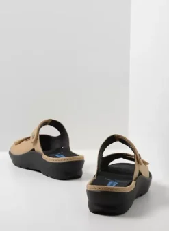 Slippers|Wolky Zaandam beige nubuck