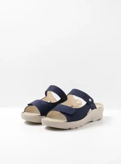 Slippers|Voorjaar/zomer|Wolky Zaandam denim nubuck