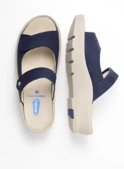 Slippers|Voorjaar/zomer|Wolky Zaandam denim nubuck