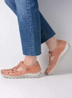 Voorjaar/zomer|Wolky Zambezi oud roze leer