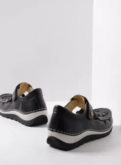 Voorjaar/zomer|Wolky Zambezi zwart leer