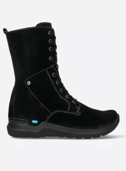 Hielspoor|Wandelschoenen|Wolky Zigzag zwart suede