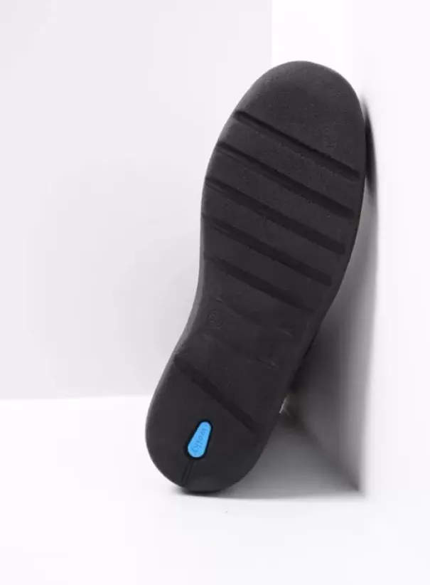 Hielspoor|Wandelschoenen|Wolky Zigzag zwart suede